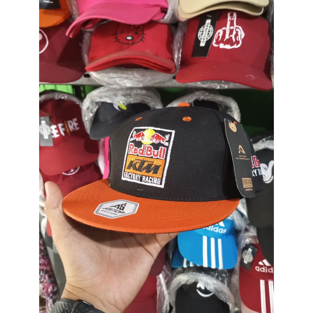 TOPI SNAPBACK KTM REDBULL PREMIUM