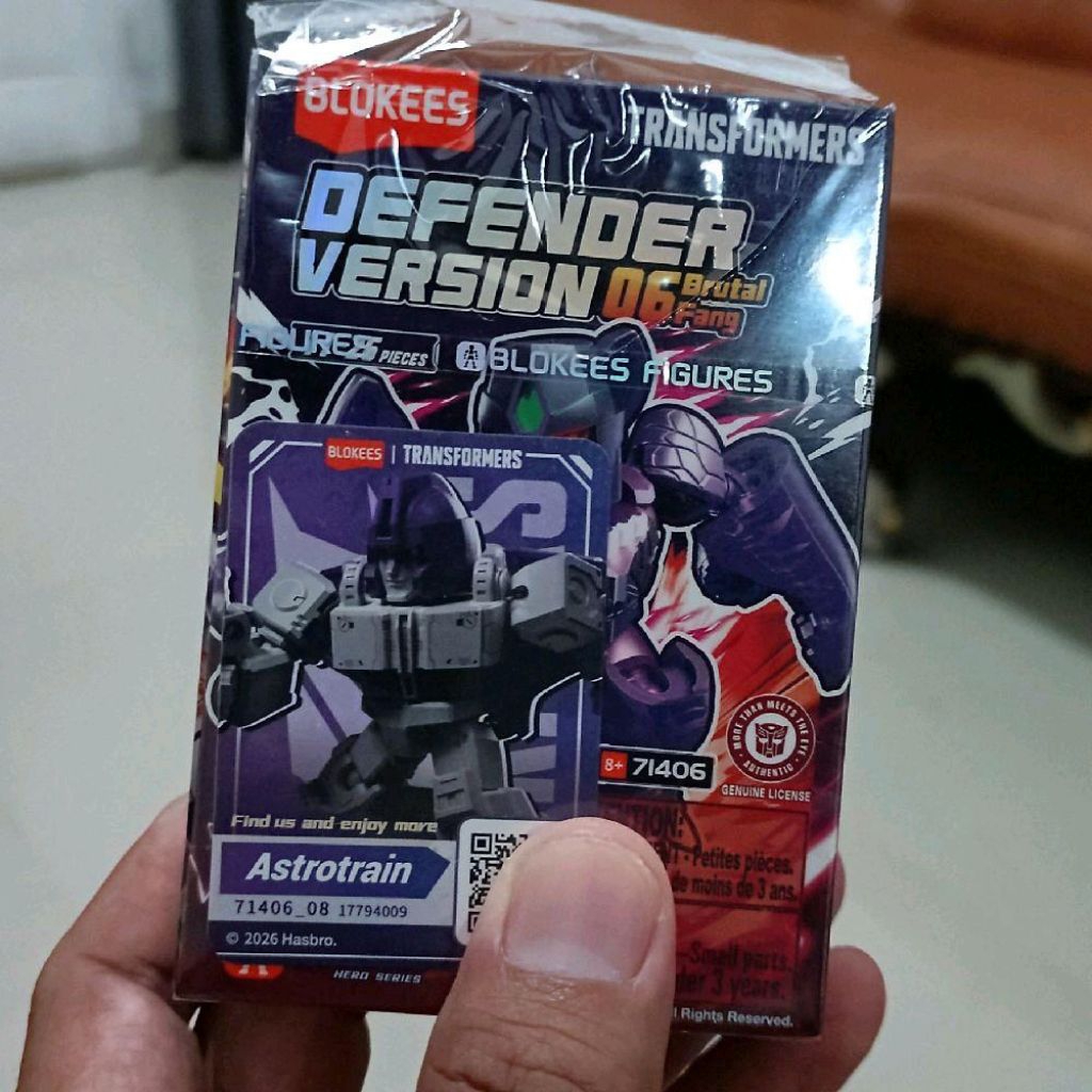 Astrotrain Blokees Transformer Defender Version