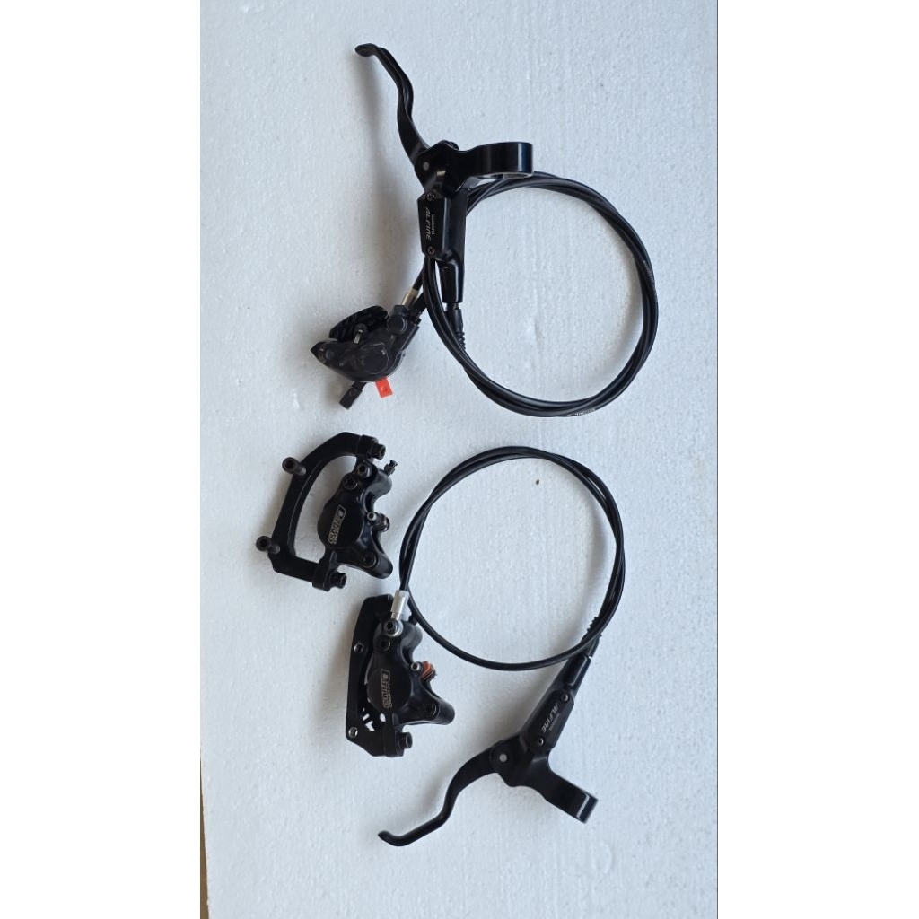 rem sepeda hidrolik brakeset shimano alfine slx tektro dorado