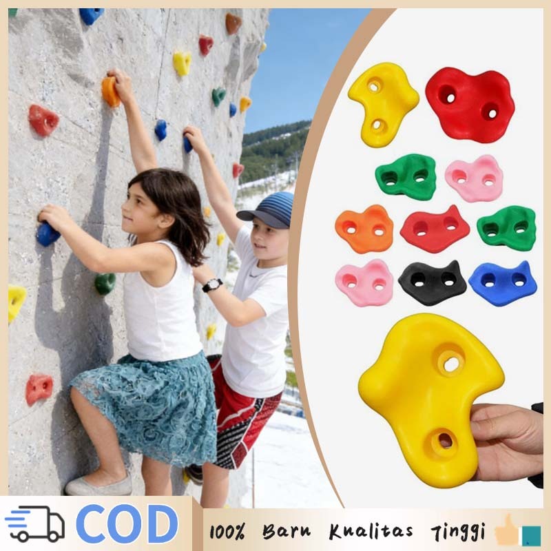 Batu Panjat Tebing Poin Panjat Tebing Panjat Tebing Anak Climbing Holds Wall Climbing 10pcs Aneka Wa