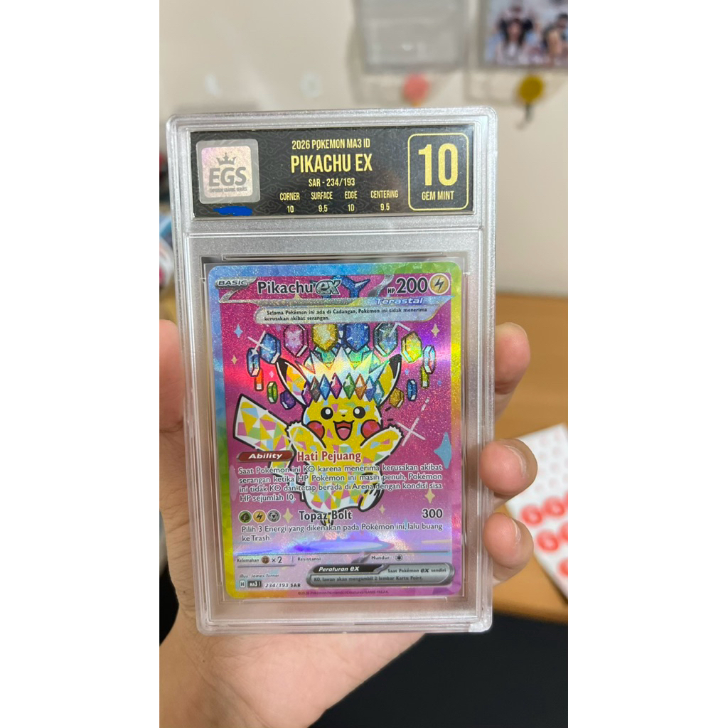 PIKACHU SAR MEGA IMPIAN EGS10