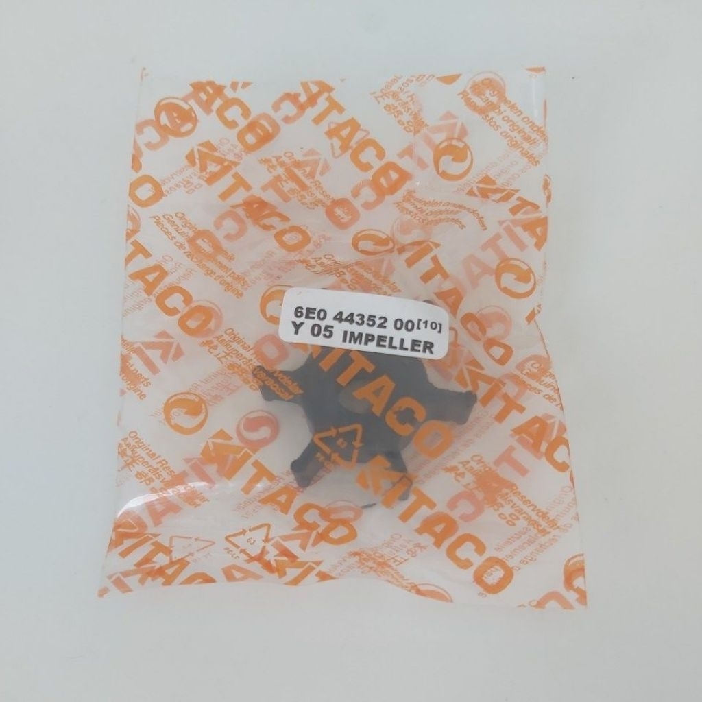 Impeller mesin tempel Yamaha 5pk. 6E0 44352 00