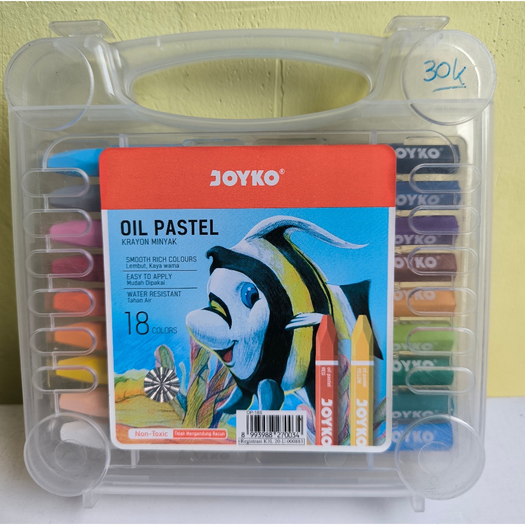 Crayon OIL PASTEL JOYKO 18'S