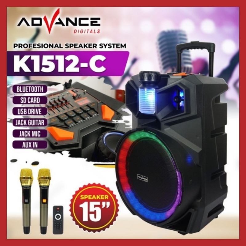 Speaker Aktif Protebel Advance K-1512C