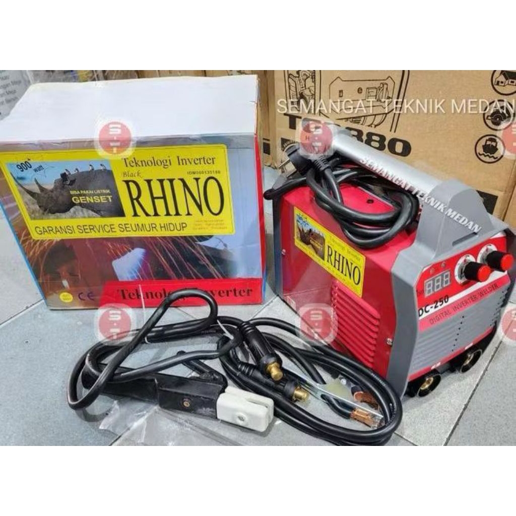 MMA250 MESIN TRAFO TRAVO LAS 250A 250 A MMA 250 MMA 250 DIGITAL RHINO