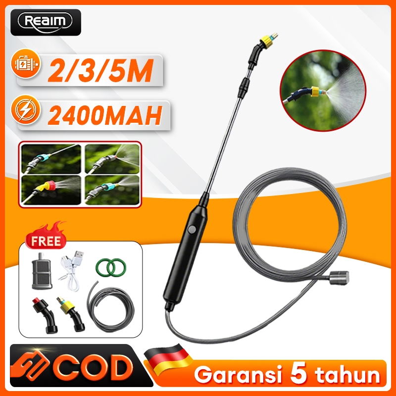 Reaim Elektrik Semprotan Tanaman Elektrik sprayer semprot Sprayer Elektrik Adjustable Nozzle Spray
