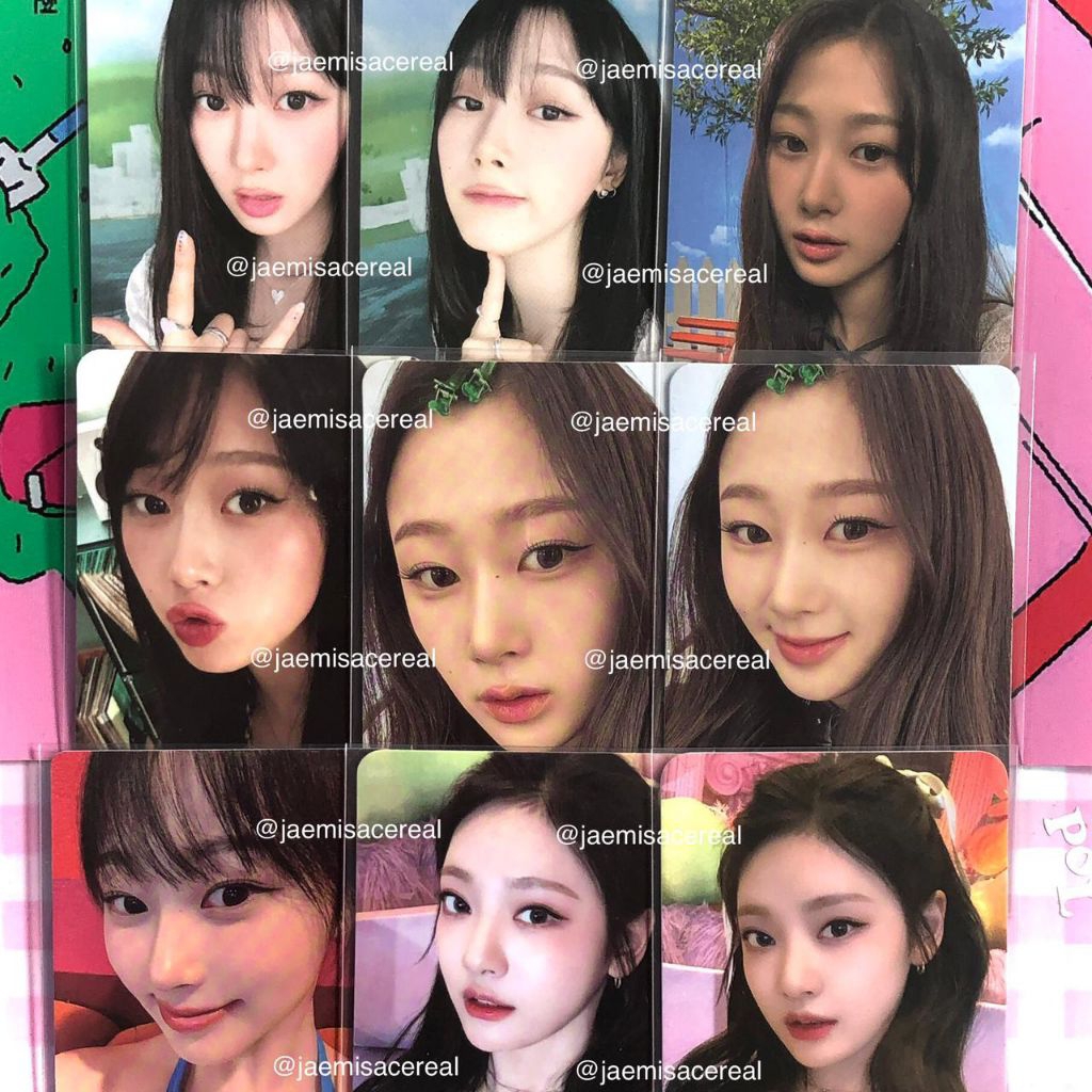 aespa photocard karina birthday dirty work POB my world smstore hairpin anniversary doll prop gisell