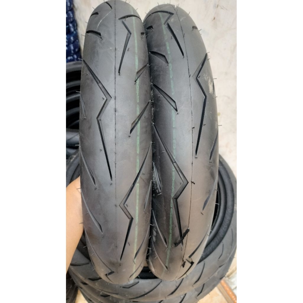 Sepasang Ban Motor Donat Rts Ring 17 & Ring 14 Ukuran 80/80-17 & 90/80-17 90/80-14 & 100/80-14 Baru 