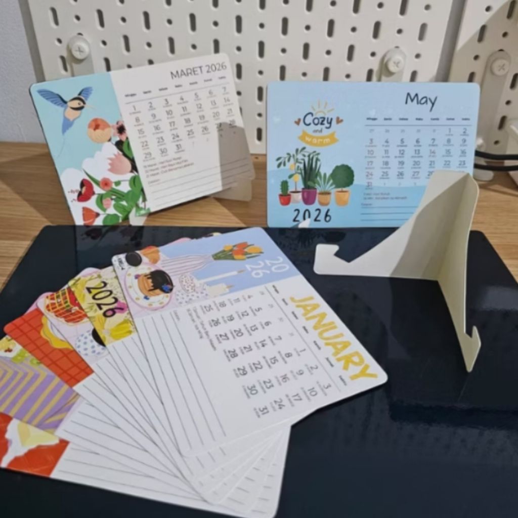 Kalender Aesthetic/Kalender Meja Aesthetic