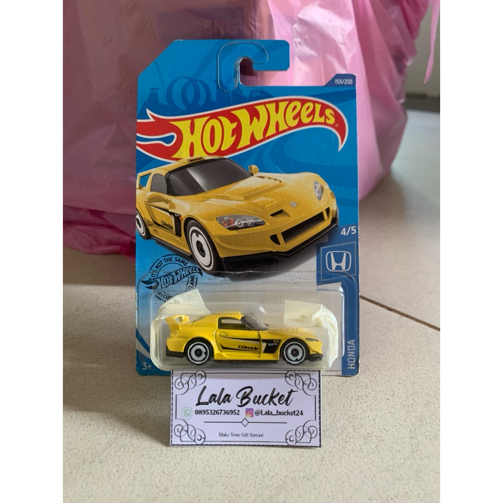 hotwheels honda s2000 kuning (RARE)