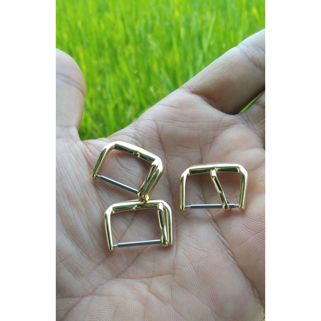 PENGAIT/BUCKLE TALI JAM TANGAN (ST) GOLD