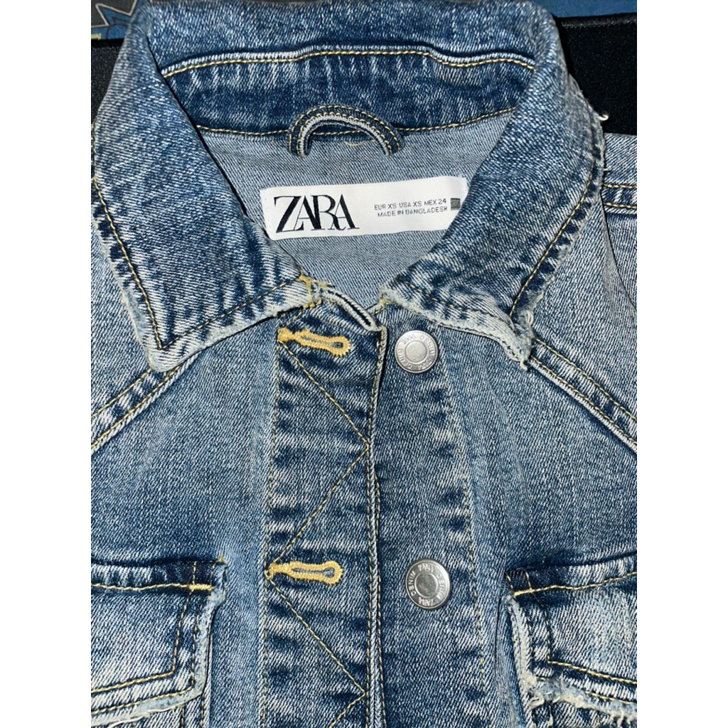 Preloved Jaket Denim ZARA