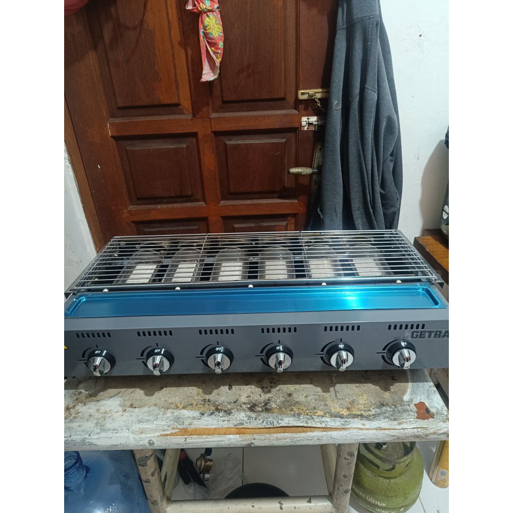 KOMPOR PEMANGGANG GETRA 6 TUNGKU OL6B (Preloved)