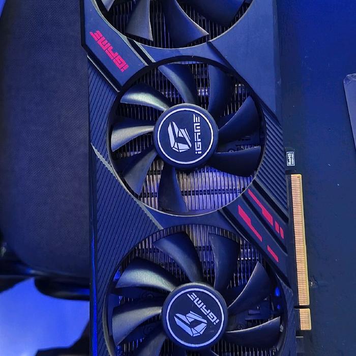 VGA Igame GTX1660 Ultra 6GB Second MINUS baling patah