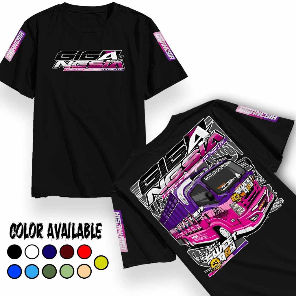 Promo Truck Giganesia Rfr024 Kaos Unisex Kaos Truk Oleng Kaos Truk Rfour Truck Apparel