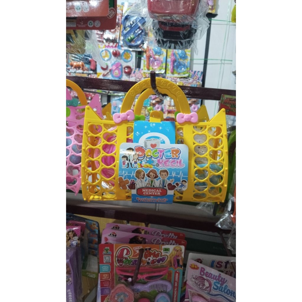 Mainan Peran Alat Dokter Set Keranjang MS01