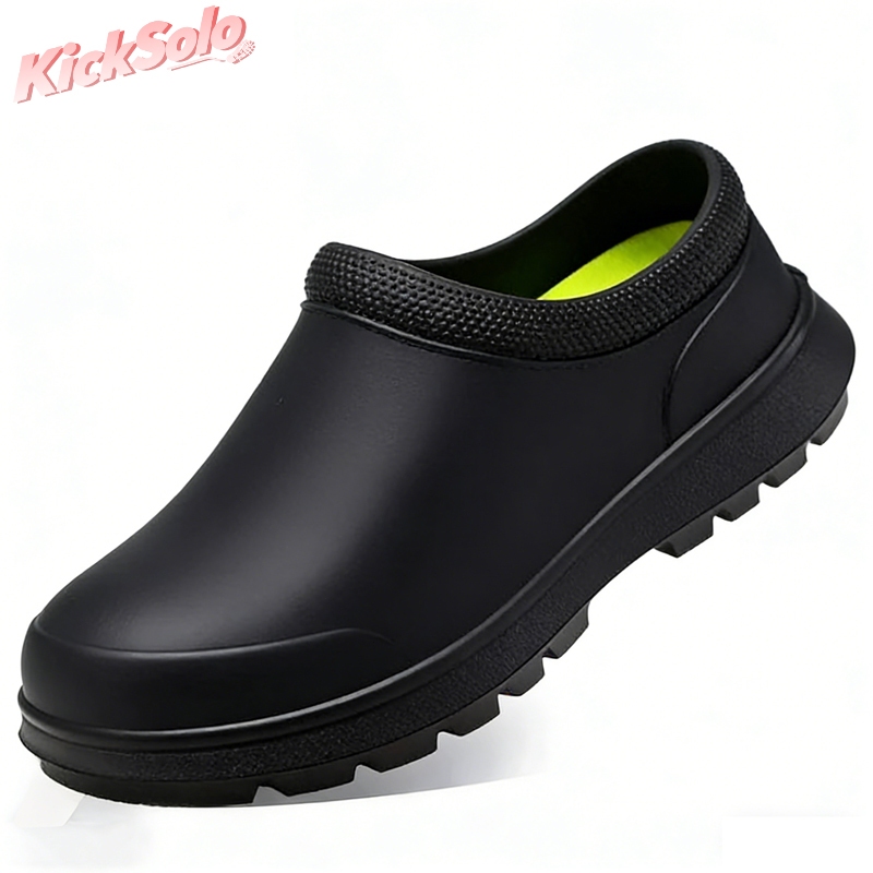 Sepatu Chef Anti Slip Waterproof Oil Resistant, Sepatu Kerja Dapur Lightweight Anti Lelah, Restoran 