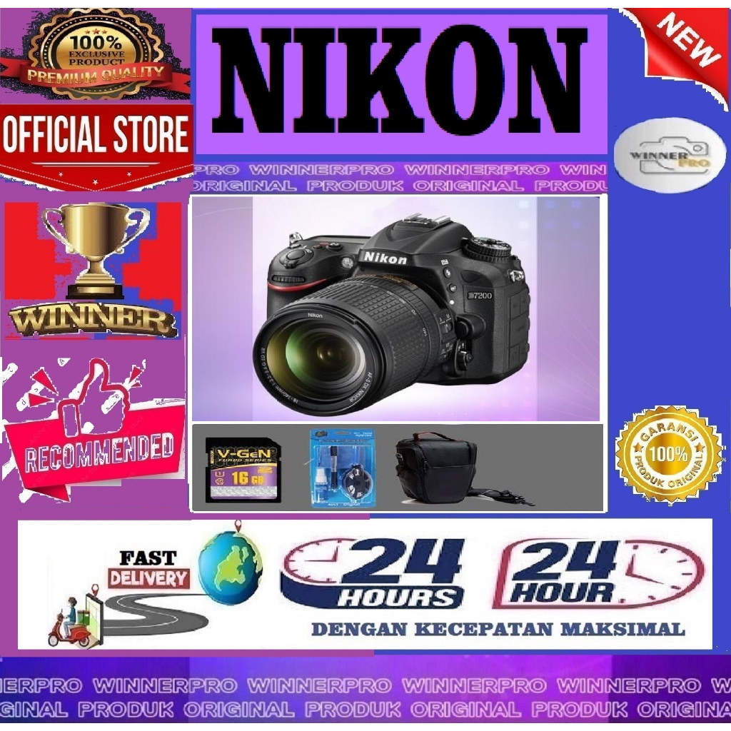 Nikon D7200 Kit 18-140mm / d7200 kit 18-140mm