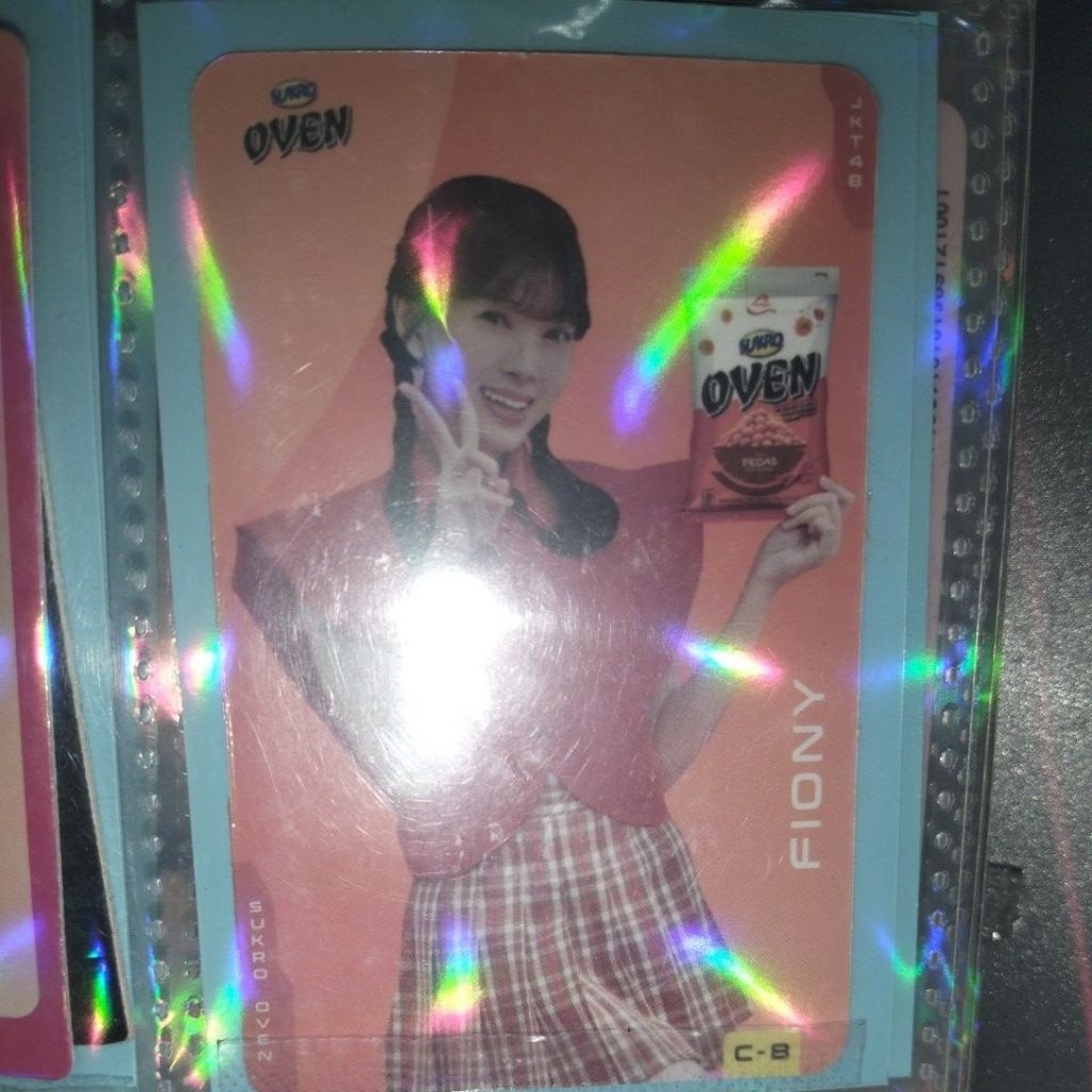photocard fiony sukro×jkt48