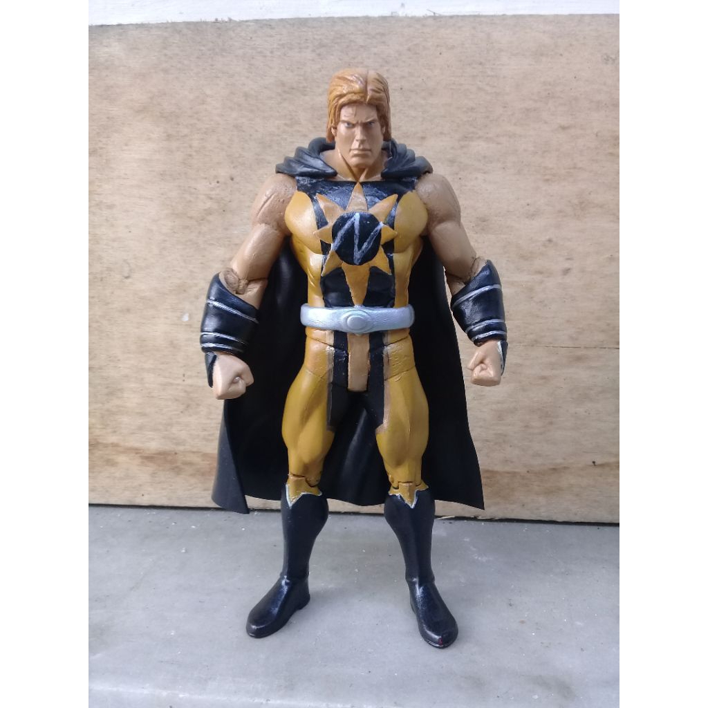 action figure custom Nuclear Man enemy of Superman DC # justice league Batman mcfarlane Lobo green l