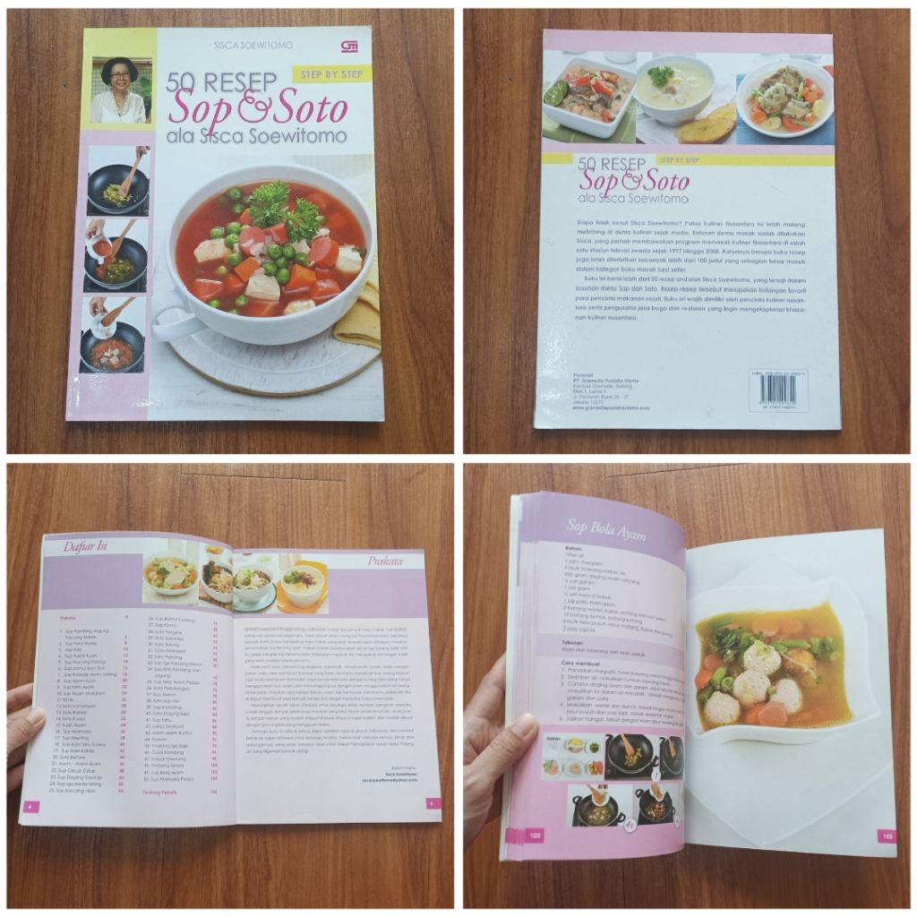 Buku 50 Resep Sop & Soto ala Sisca Soewitomo