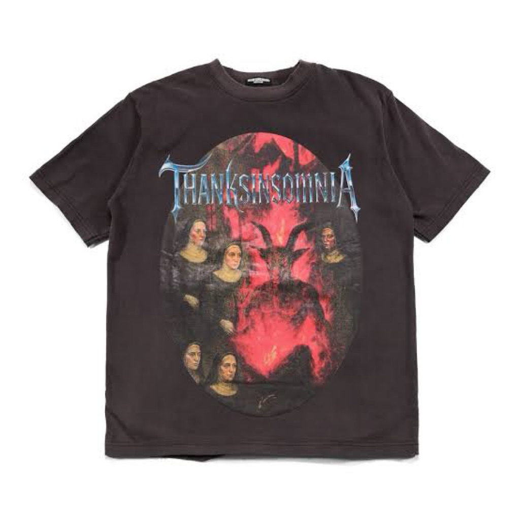 Tshirt arietta washed black thanksinsomnia