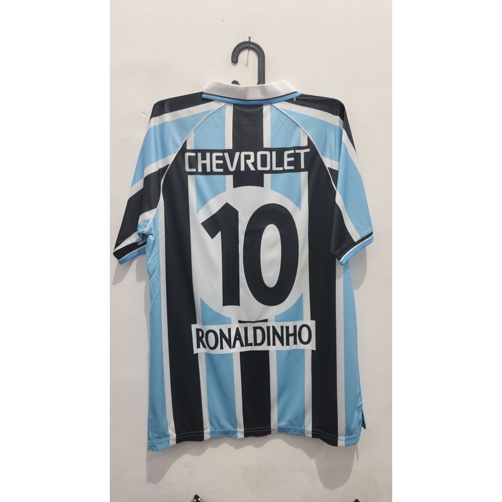 jersey Retro Gr3M10 Ronaldinho size XL
