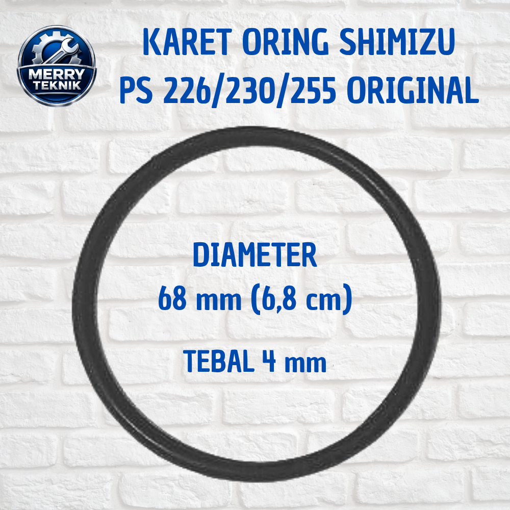 Karet Oring Pompa Air Shimizu PS 226/230/255 - Shimizu Original