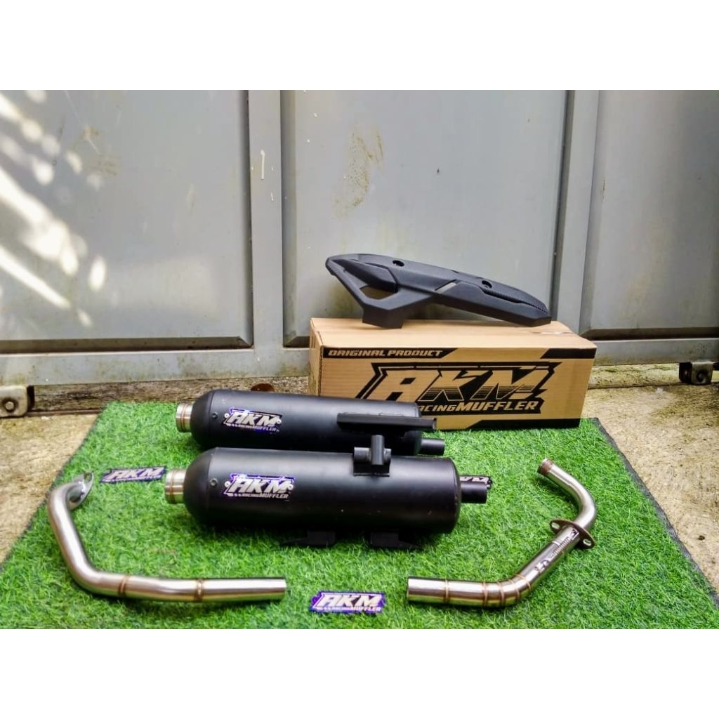 KNALPOT STANDAR RACING FULL BAS ADEM VARIO 125 VARIO 150