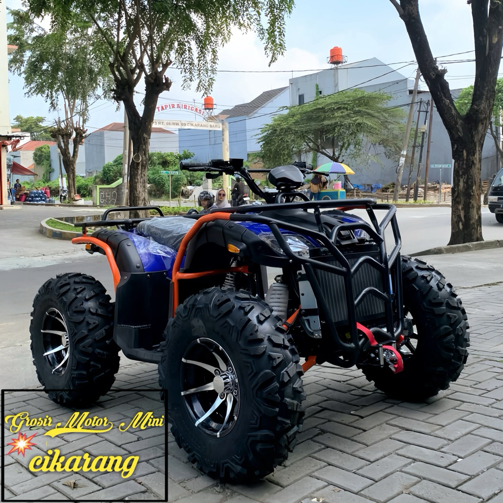 ATV 300CC 4x4 BIG MONSTER RING 12 MESIN 4TAK - 4x4 DOUBLE GARDAN
