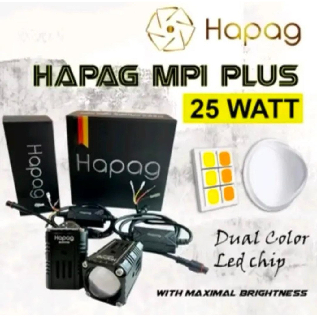 Mini Laser Hapag X1 MP1 25 Watt Merk Hapag - Sepasang