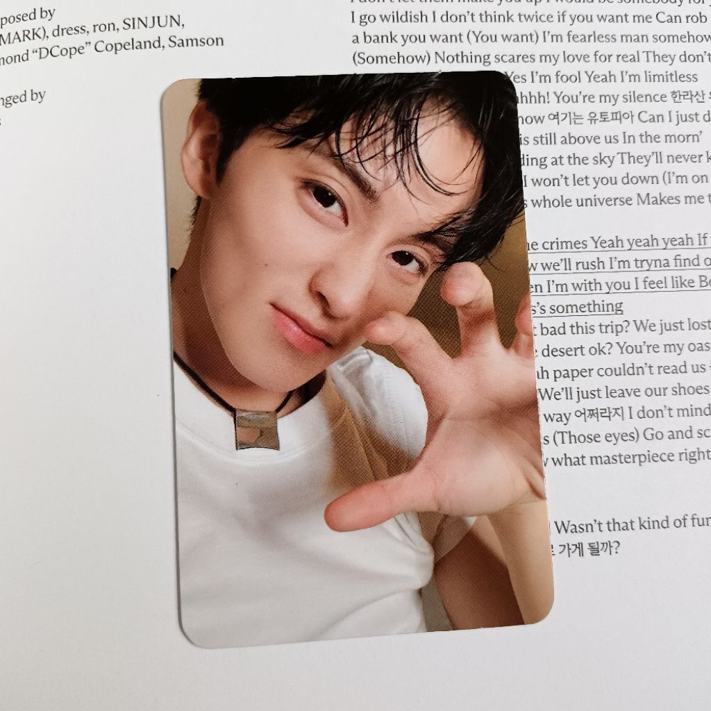 photocard official mark the firstfruit