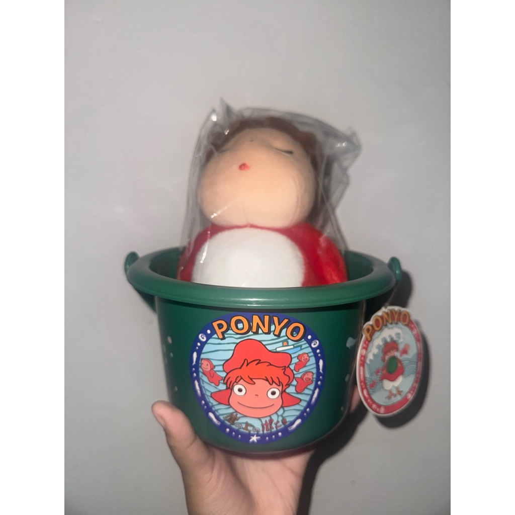 WTS Ponyo Plush Doll in Bucket