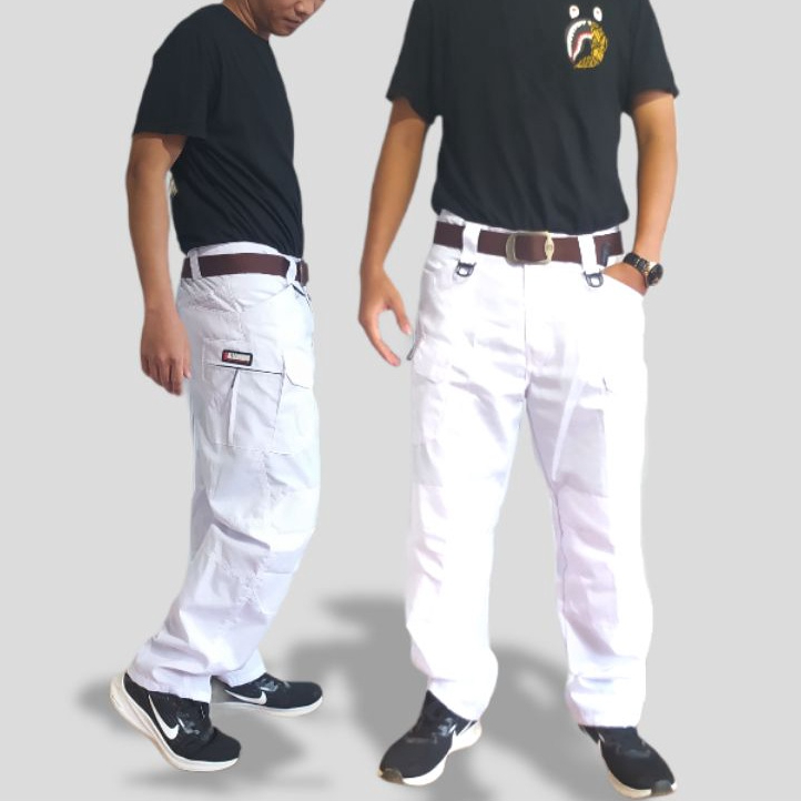 GMCSTORE.ID Celana Tactical PDL Putih Panjang