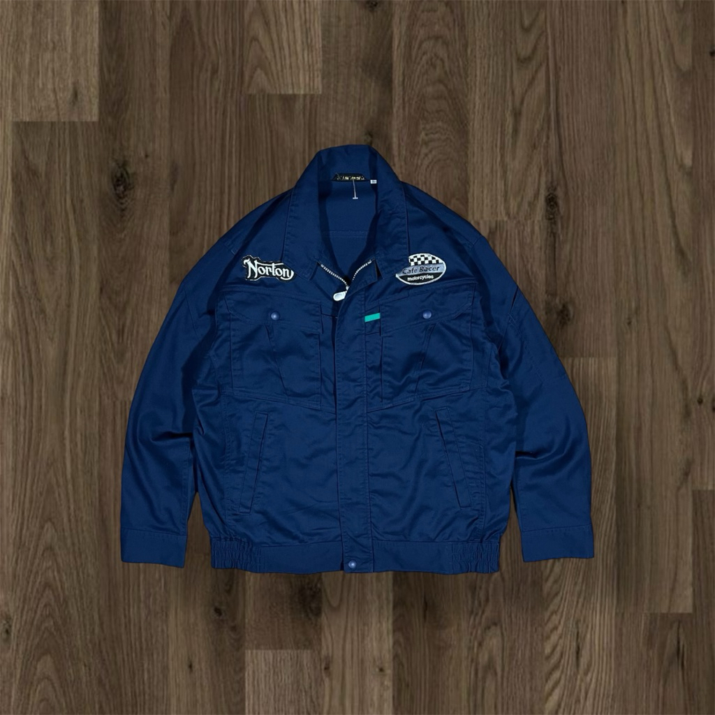 WORK JACKET MITSUKOSH JAPAN CUSTOMPATCH