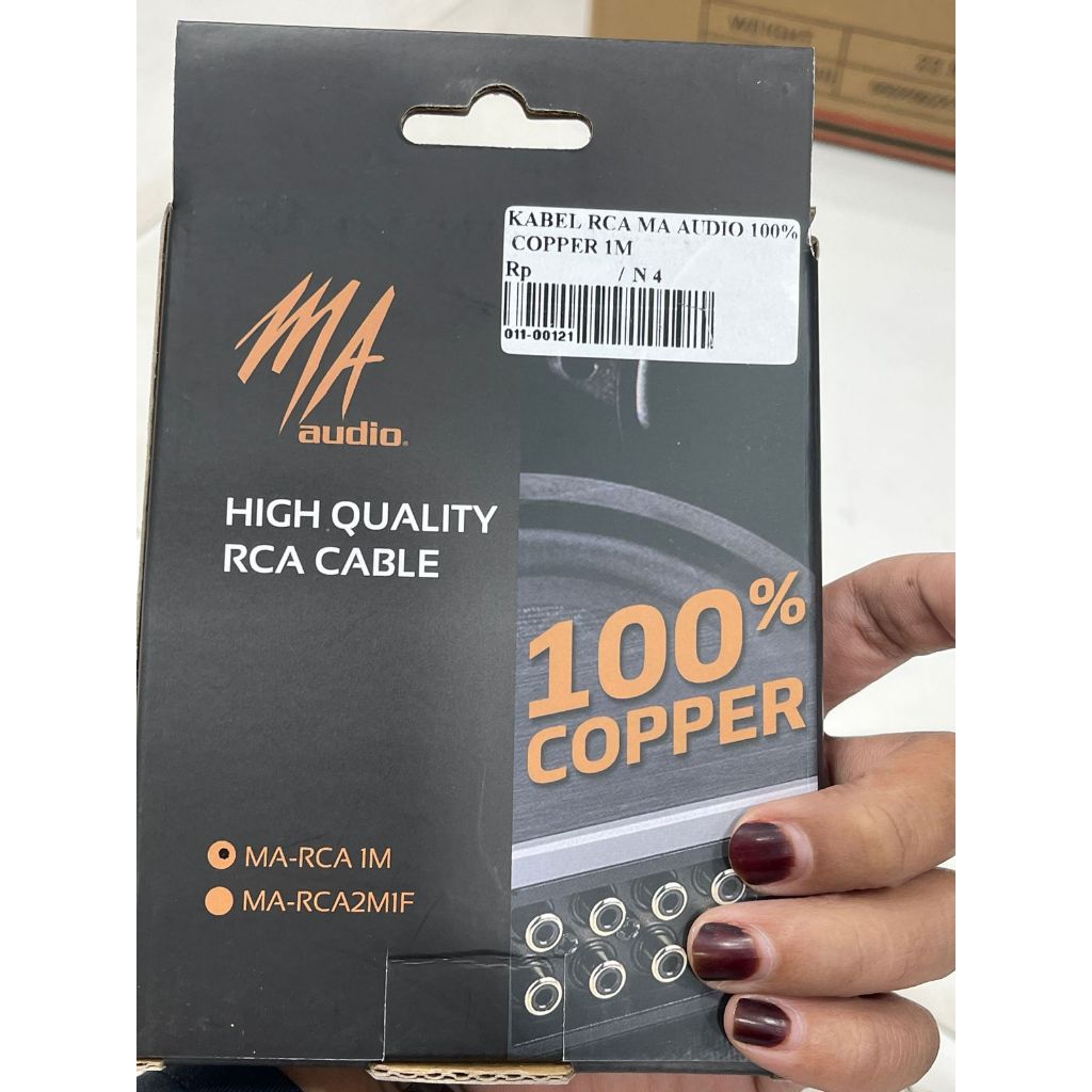 Kabel RCA MA AUDIO Panjang 1 meter