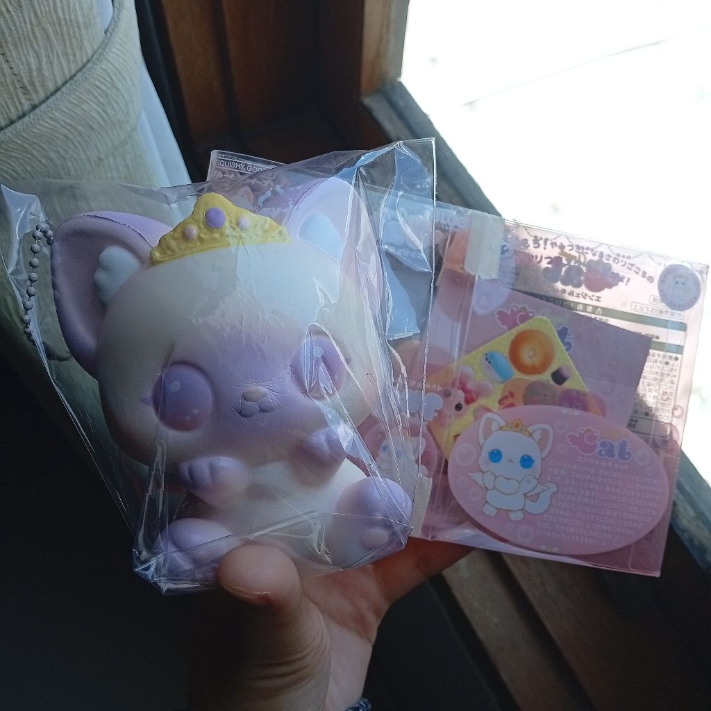 Preloved Squishy Ibloom Angel Cat Fonilo