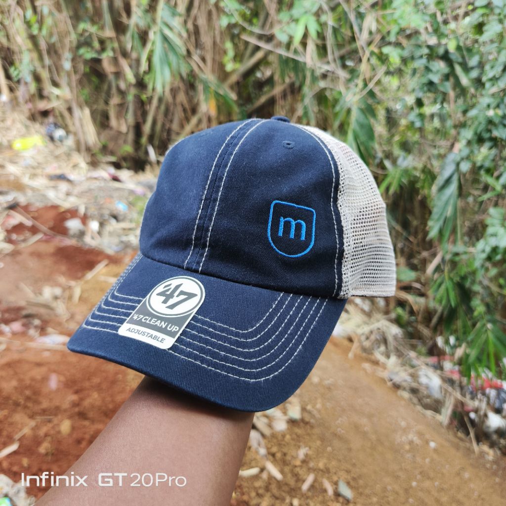 TOPI TRUCKER 47BRAND CLEAN UP ORIGINAL