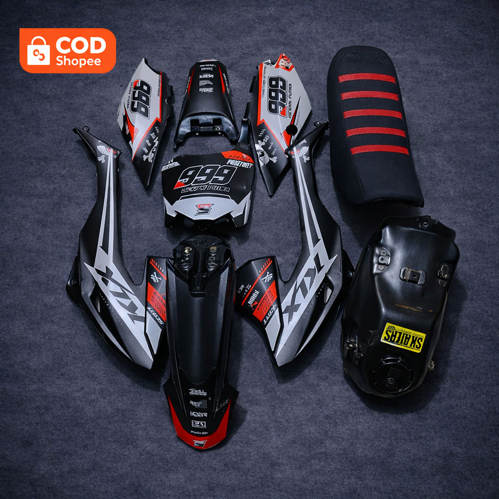 Bodyset KLX150 BF Original Copotan | Set Body Ori Tanpa Headlamp