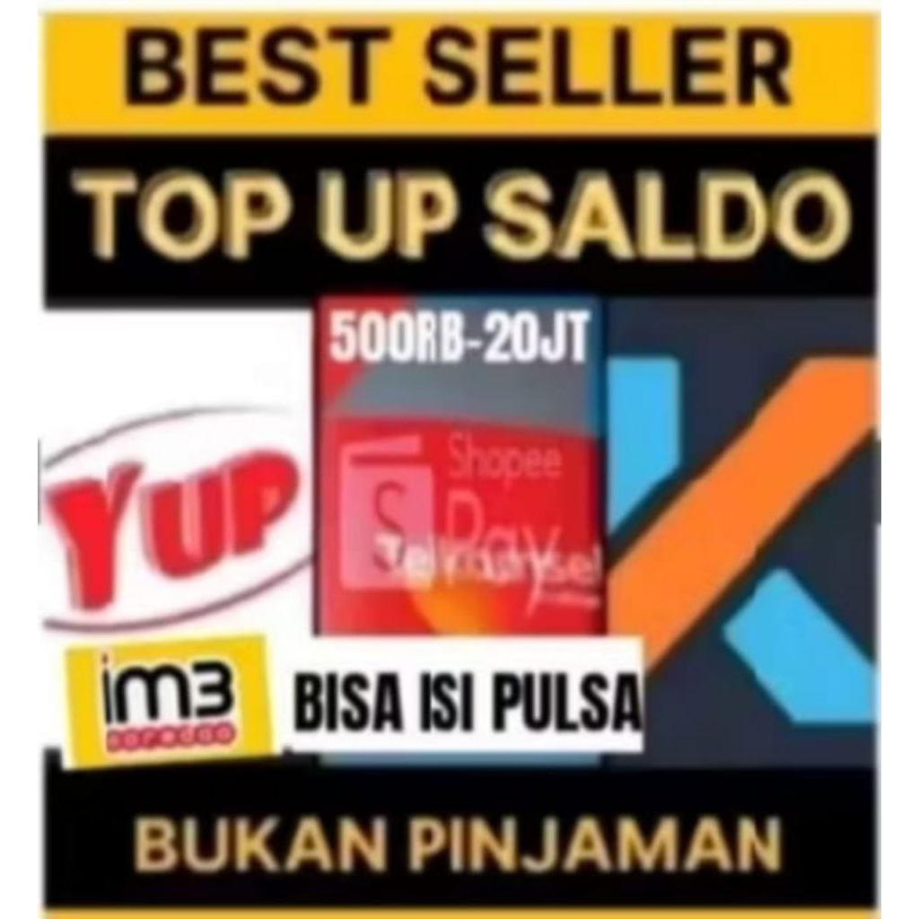 BESTSELLER TOP SALDO/PULSA REGULER TRANSFER XL AXIS 500K SAMPAI 20JT A1 A2