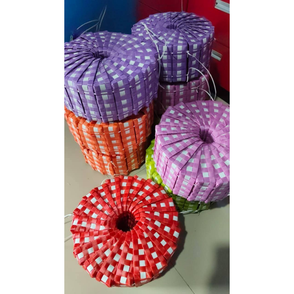 KEPE SODAN EMBOSS / KEPE SODAN PLASTIK / KEPE SALIN SOK / 16CM / 20PCS