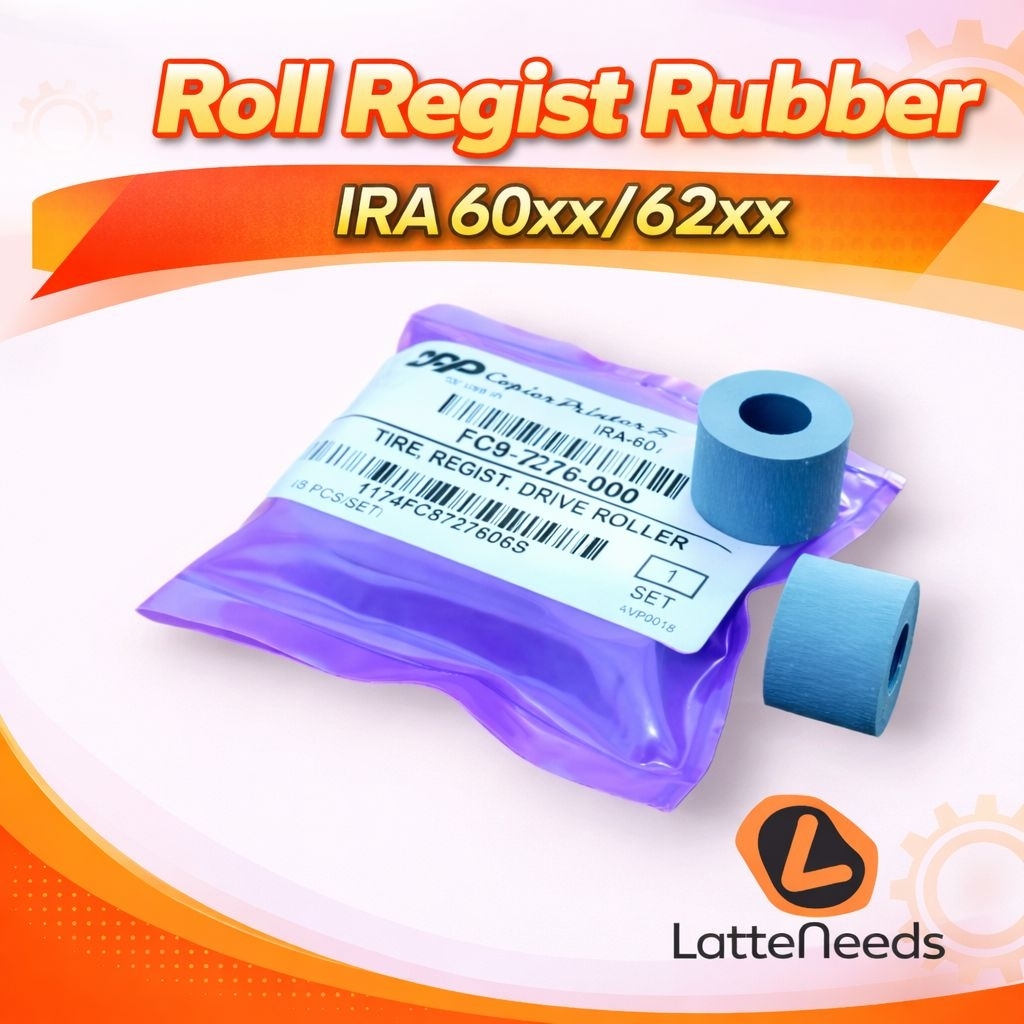 Roll Regist Rubber Karet IRA 6055 6065 6075 6255 6265 6275