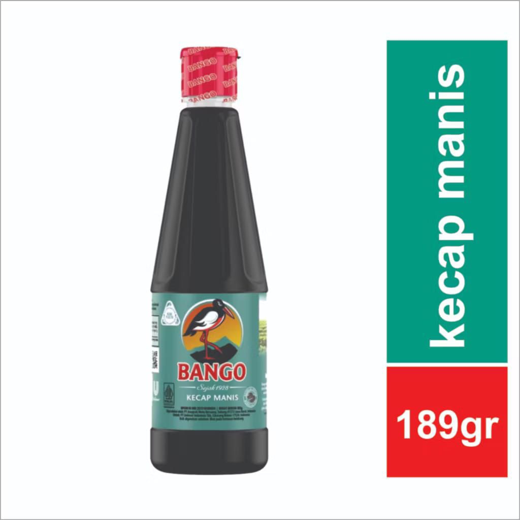 KECAP MANIS BANGO KEMASAN BOTOL 189 GRAM / KECAP BANGO / KECAP MANIS