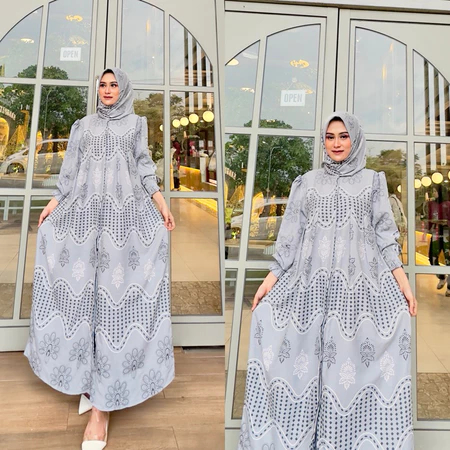 MEDINA DRESS/ SET HIJAB DRESS/ RAYA DRESS PREMIUM