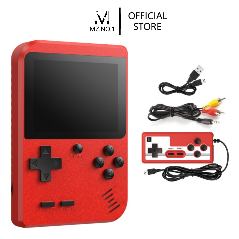 Game Boy Mini SUP LCD 3 Inch 500 Permainan Portable Mainan Anak Portable Game Player Connect to TV o