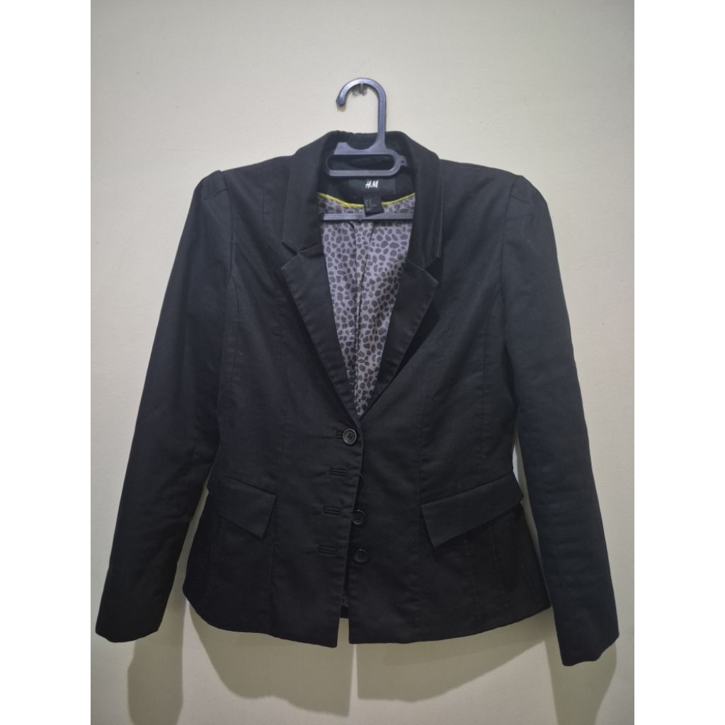 Blazer H&M Black second