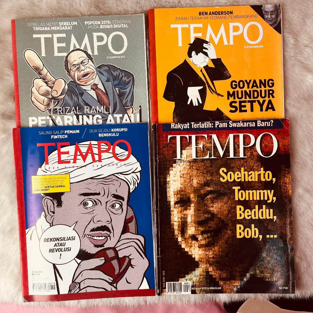 Majalah TEMPO Edisi Khusus Original Terawat / Majalah Tempo Tahun 1990 - 2000 an / Kasus Munir Perta