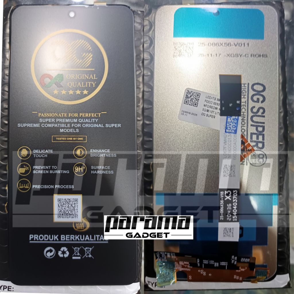 LCD XIAOMI POCO X3 X3 PRO X3 NFC TOUCHSCREEN INCELL ORI OG