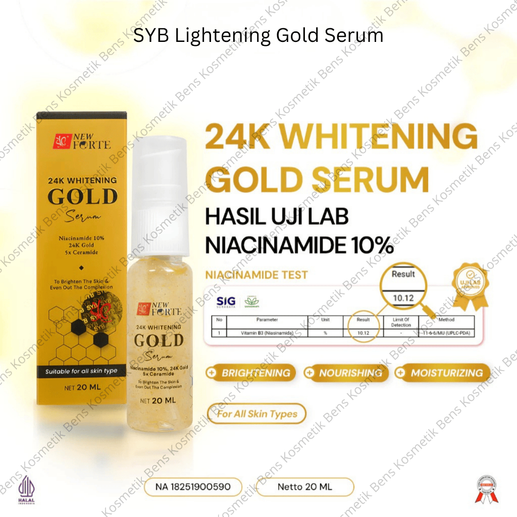 SYB FORTE SERUM GOLD BRIGHTENING ORIGINAL 100%