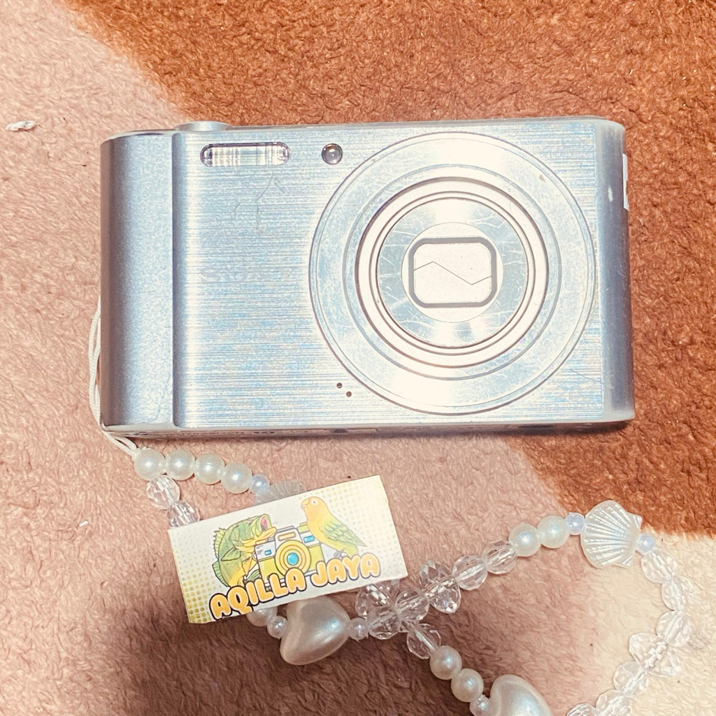 KAMERA DIGICAM SONY DSC W810 SILVER NORMAL SECOND GARANSI